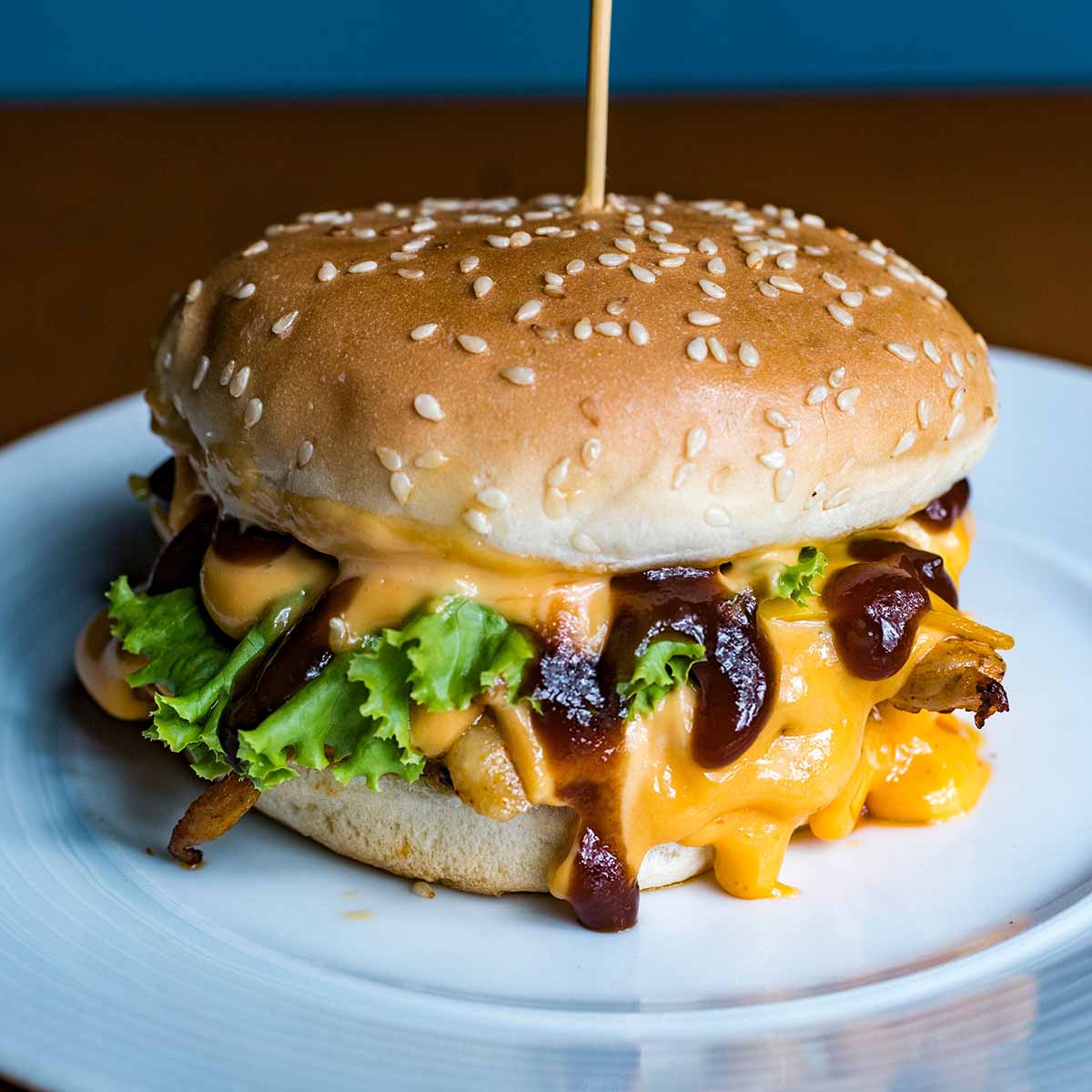 BBQ Chicken Burger